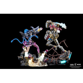 Pure Arts - Bundle di statue di League of Legends JINX e VI in scala 1/6