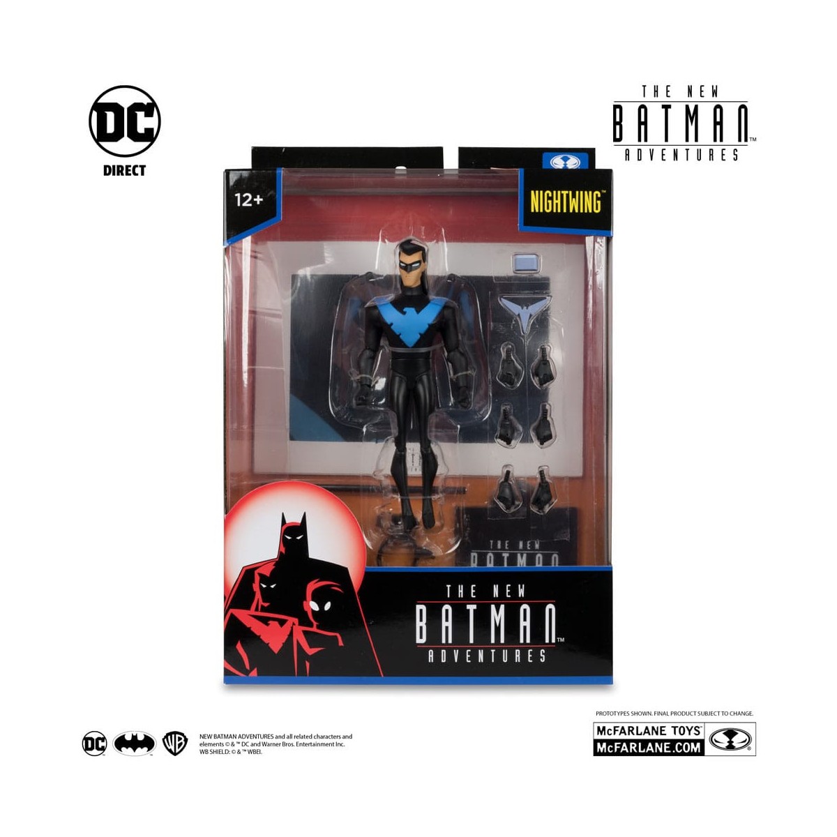 Mc Farlane - DC Direct Le nuove avventure di Batman Onda 2 - Serie di 4 figure