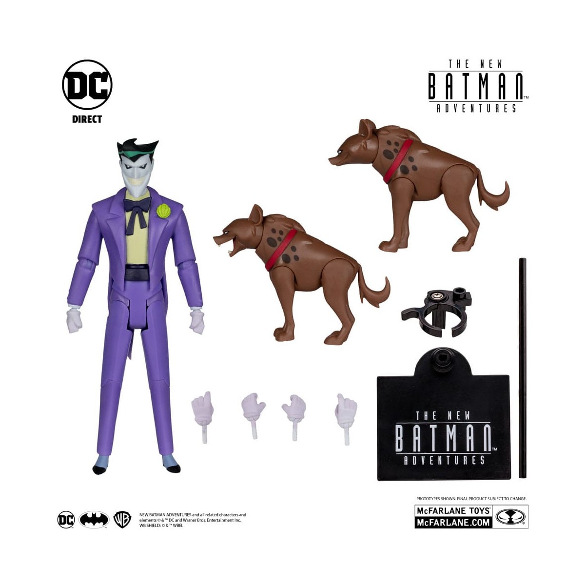 Mc Farlane - DC Direct Le nuove avventure di Batman Onda 2 - Serie di 4 figure