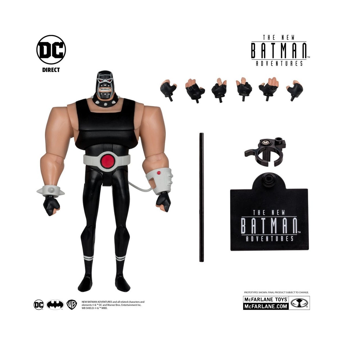 Mc Farlane - DC Direct Le nuove avventure di Batman Onda 2 - Serie di 4 figure