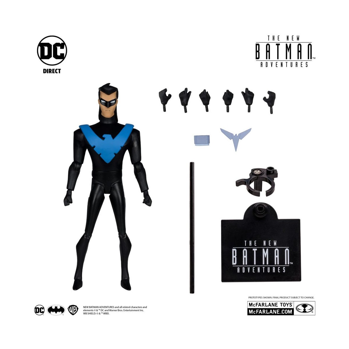 Mc Farlane - DC Direct Le nuove avventure di Batman Onda 2 - Serie di 4 figure