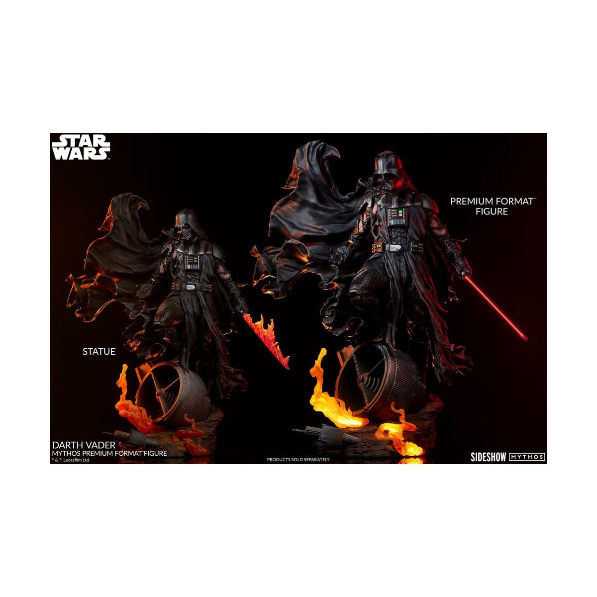 Sideshow Star Wars Mythos Formato Premium 1/4 - Darth Vader