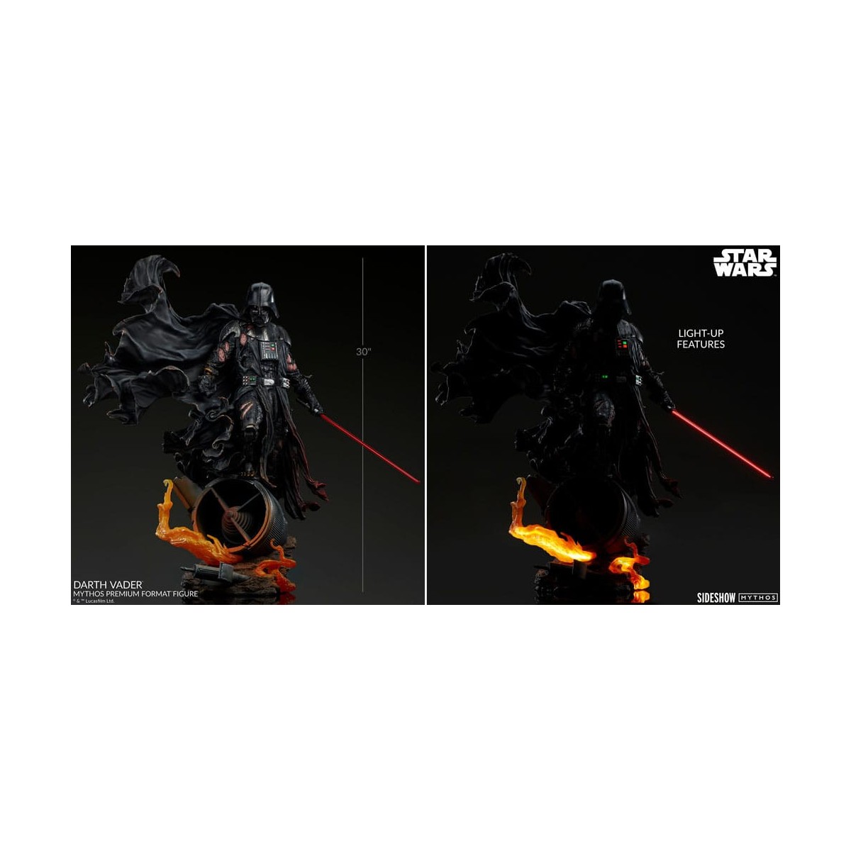 Sideshow Star Wars Mythos Formato Premium 1/4 - Darth Vader
