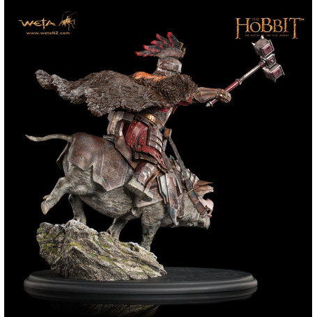 Weta Le Hobbit statue 1/6 Dain Pied d'Acier