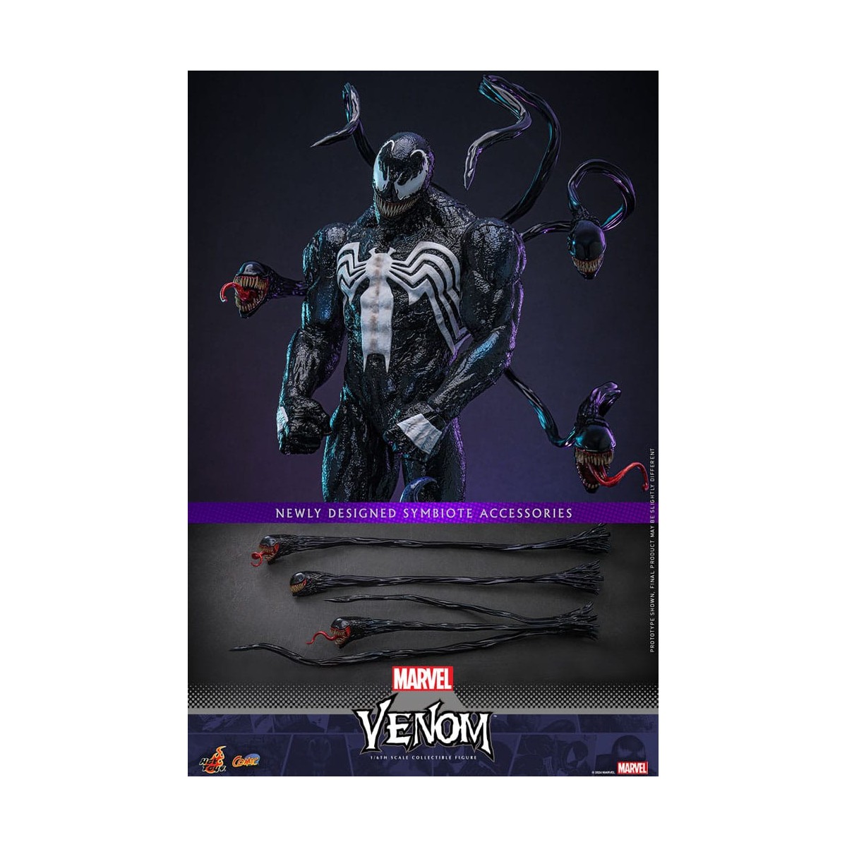 Hot Toys - Marvel Venom 1/6 - Capolavoro del fumetto