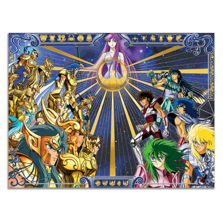 Cartoon Kingdom - Saint Seiya Golden Poster 2 - Cavaliere Santo 40X30cm - I cavalieri dello zodiaco