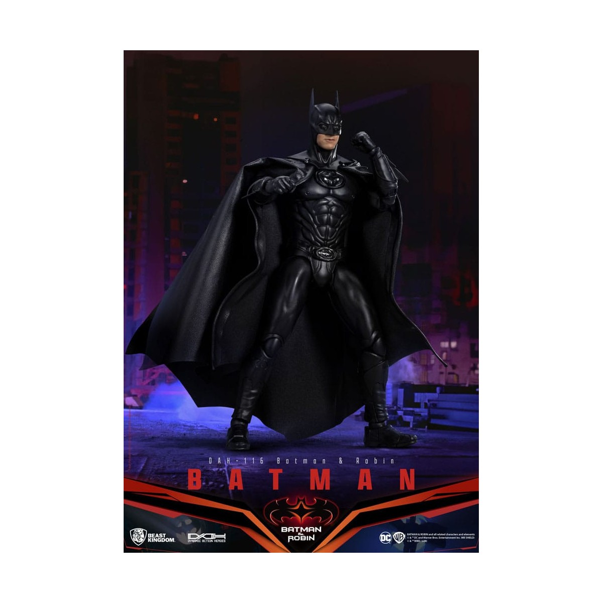 Beast Kingdom - Batman & Robin - Batman - Eroi dinamici d'azione 1/9