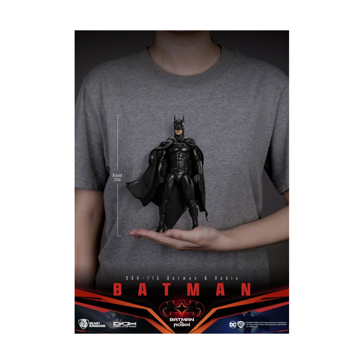 Beast Kingdom - Batman & Robin - Batman - Eroi dinamici d'azione 1/9