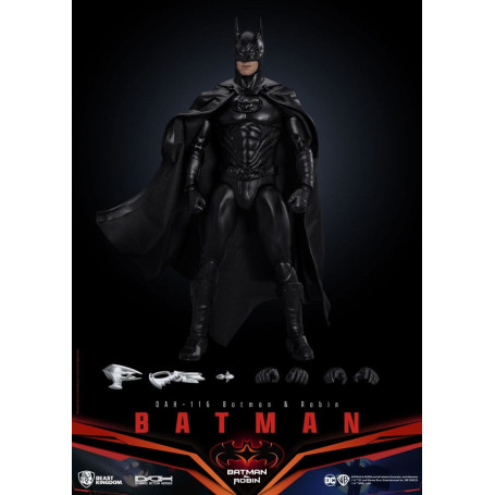 Beast Kingdom - Batman & Robin - Batman - Eroi dinamici d'azione 1/9