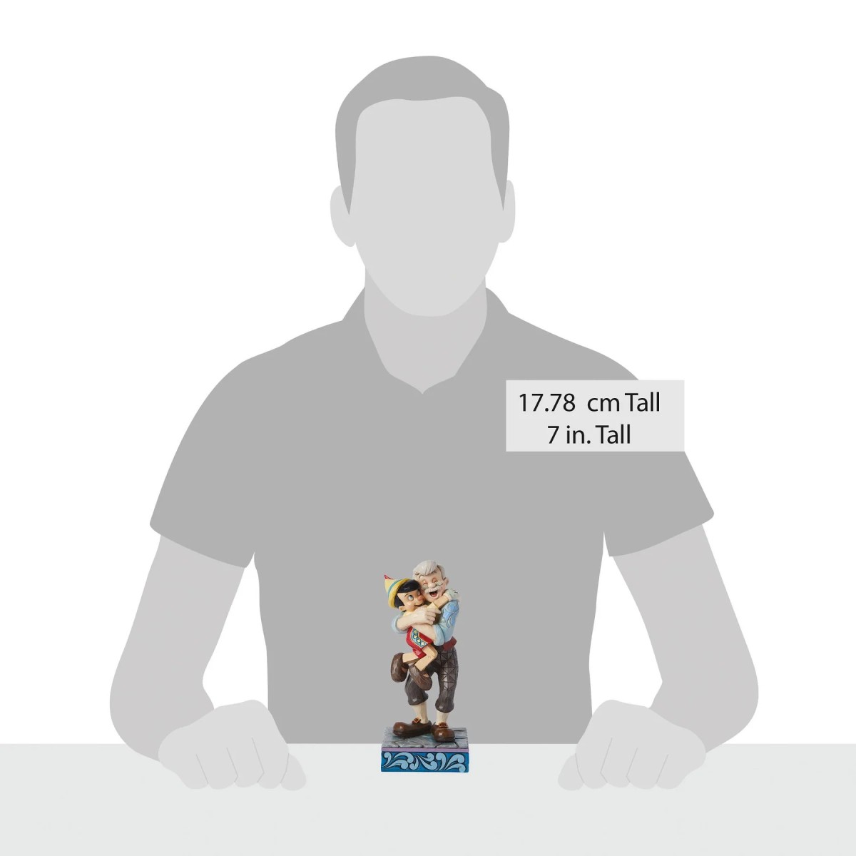 Enesco - Pinocchio Tradizioni Disney - Pinocchio e Gepetto Un amore di padre