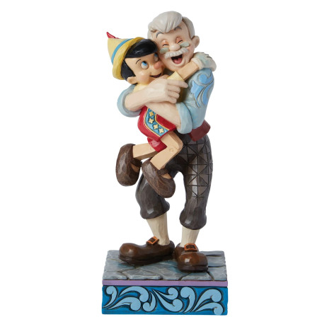 Enesco - Pinocchio Tradizioni Disney - Pinocchio e Gepetto Un amore di padre