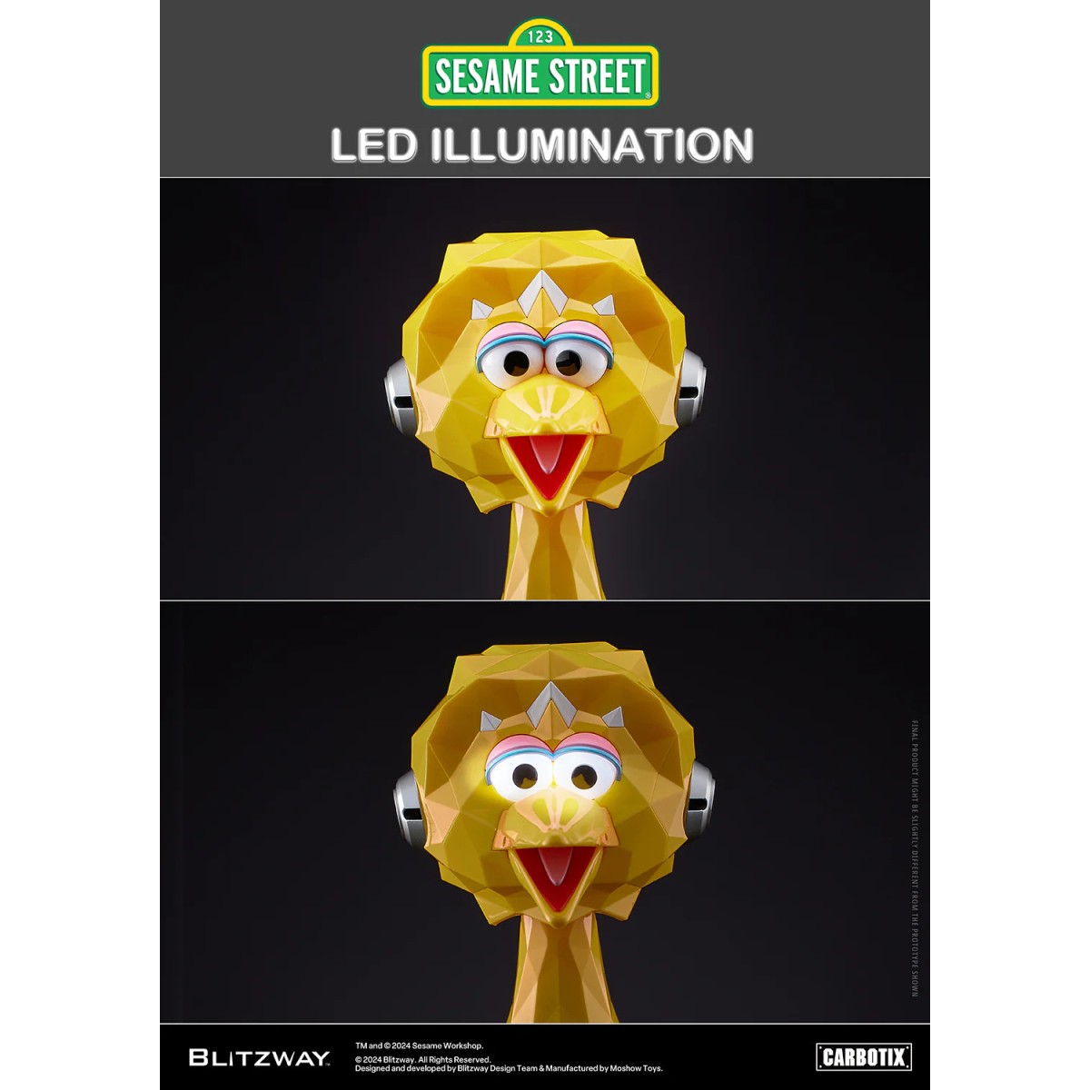 Blitzway Carbotix - Sesame Street BIG BIRD