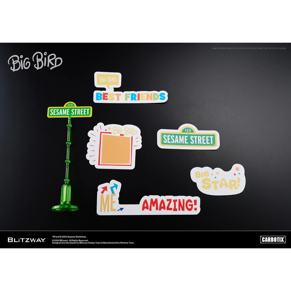 Blitzway Carbotix - Sesame Street BIG BIRD