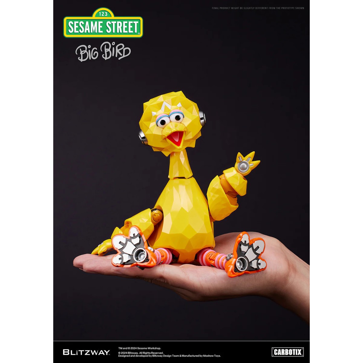 Blitzway Carbotix - Sesame Street BIG BIRD