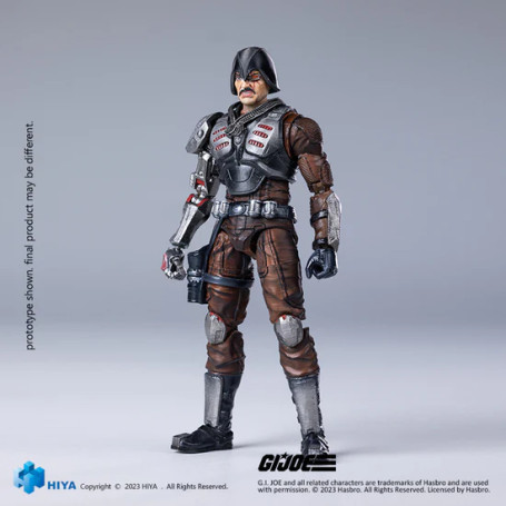 HIYA TOYS - Mini serie Exquisite 1/18 - G.I.Joe - Maggiore Bludd