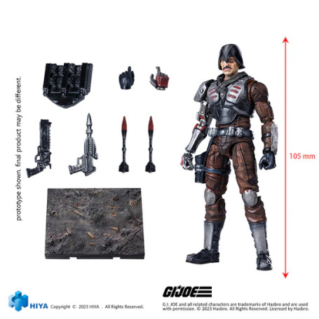 HIYA TOYS - Mini serie Exquisite 1/18 - G.I.Joe - Maggiore Bludd