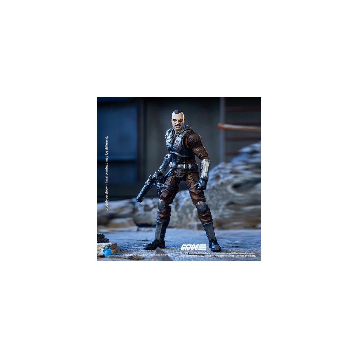 HIYA TOYS - Mini serie Exquisite 1/18 - G.I.Joe - Maggiore Bludd