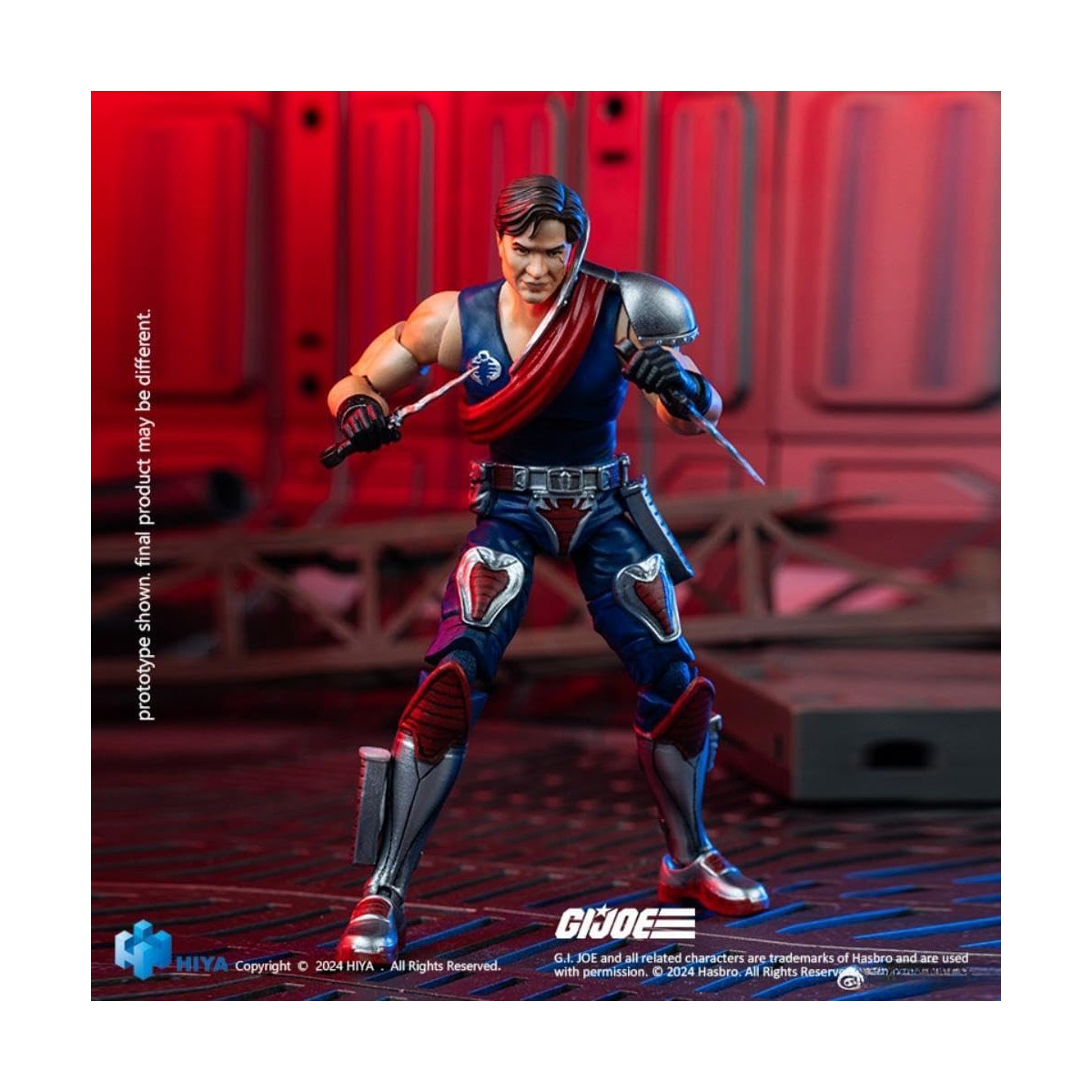 HIYA TOYS - Mini serie Exquisite 1/18 - G.I.Joe - Xamot Paoli