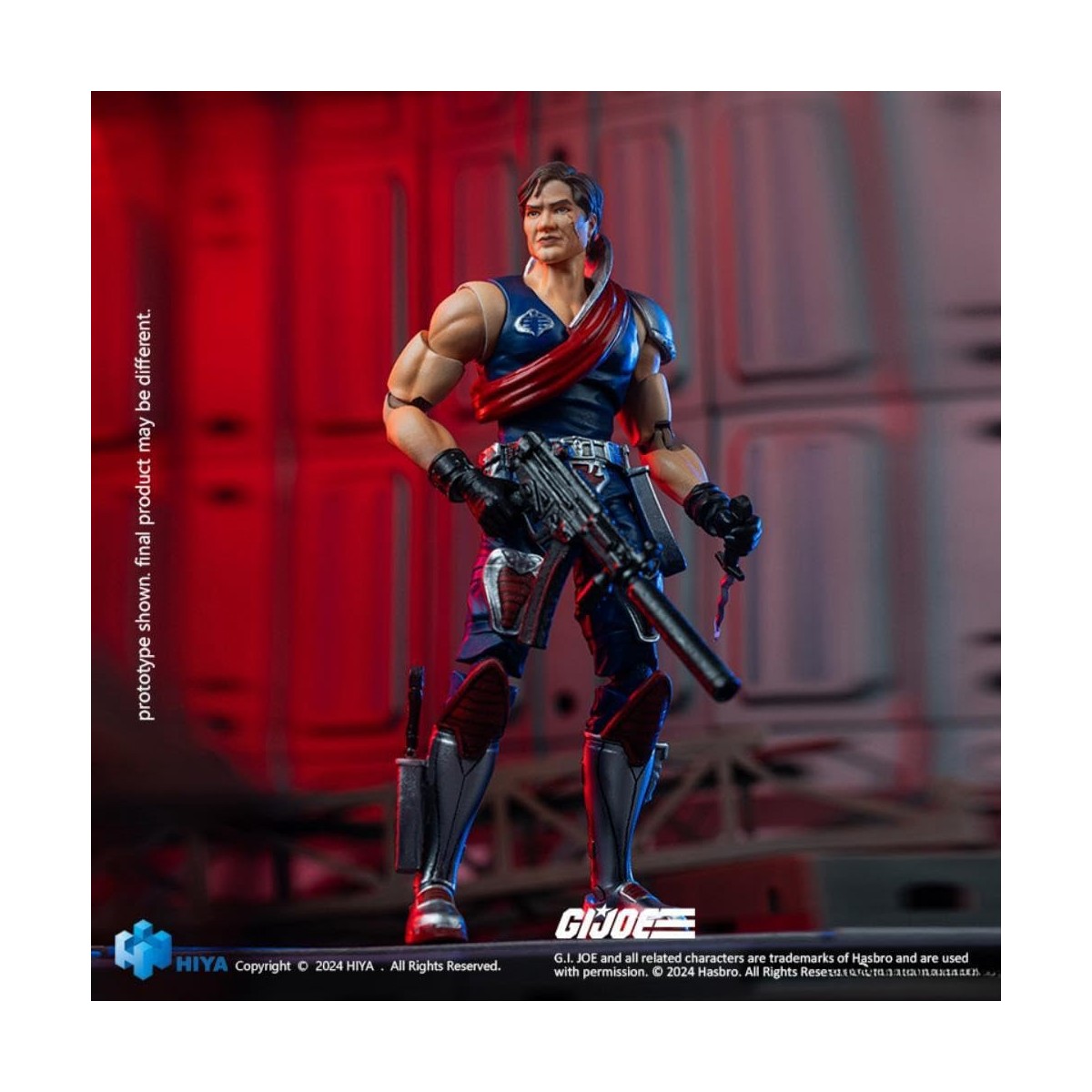 HIYA TOYS - Mini serie Exquisite 1/18 - G.I.Joe - Xamot Paoli