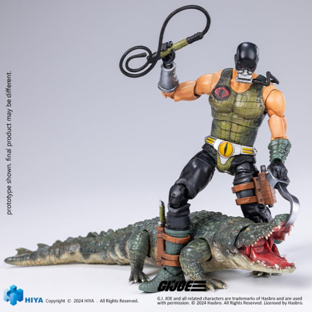 HIYA TOYS - Mini serie Exquisite 1/18 - G.I.Joe - Croc Master & Fiona