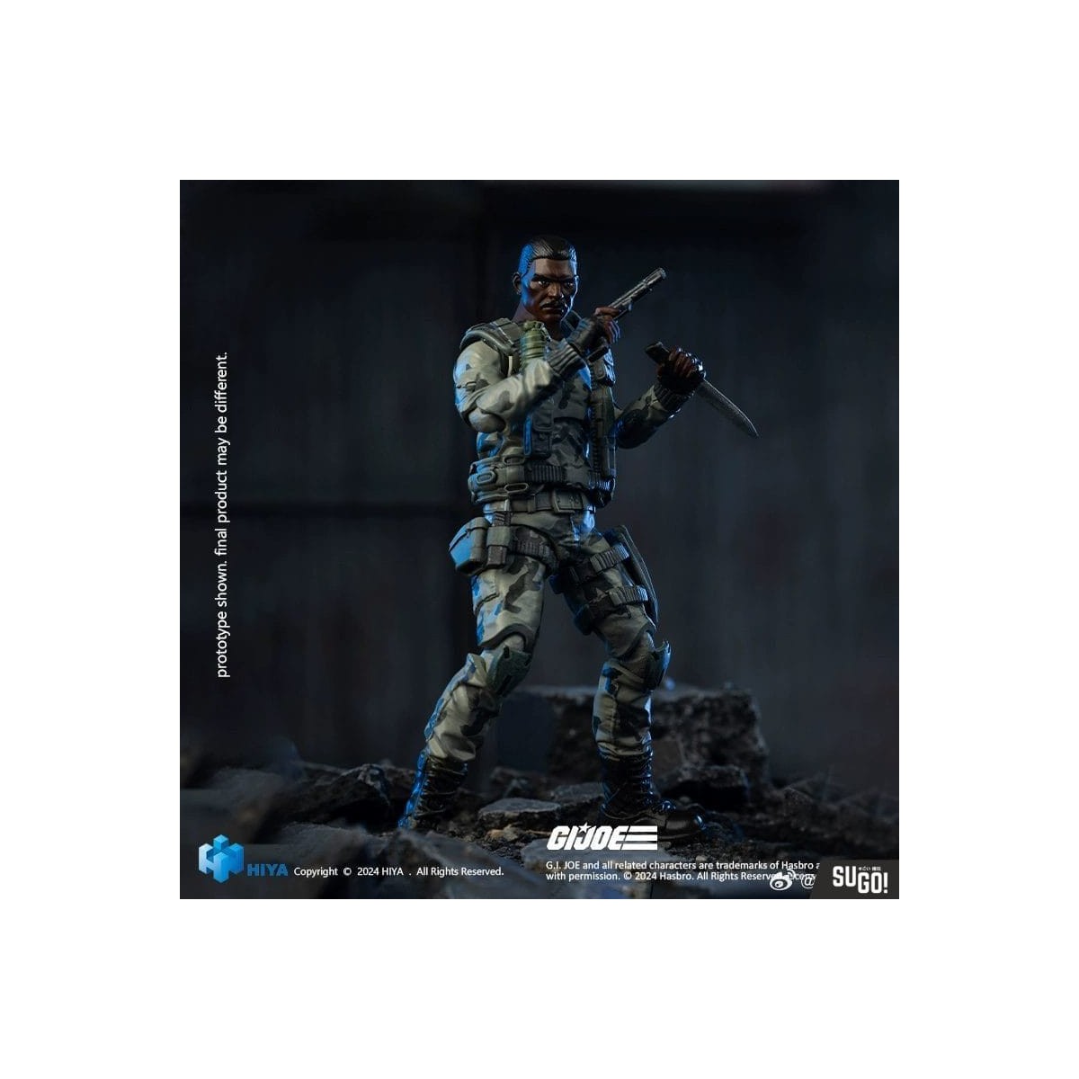 HIYA TOYS - Mini serie Exquisite 1/18 - G.I.Joe - Stalker