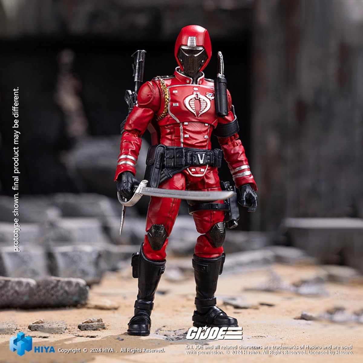 HIYA TOYS - Mini serie Exquisite 1/18 - G.I.Joe - Crimson Guard