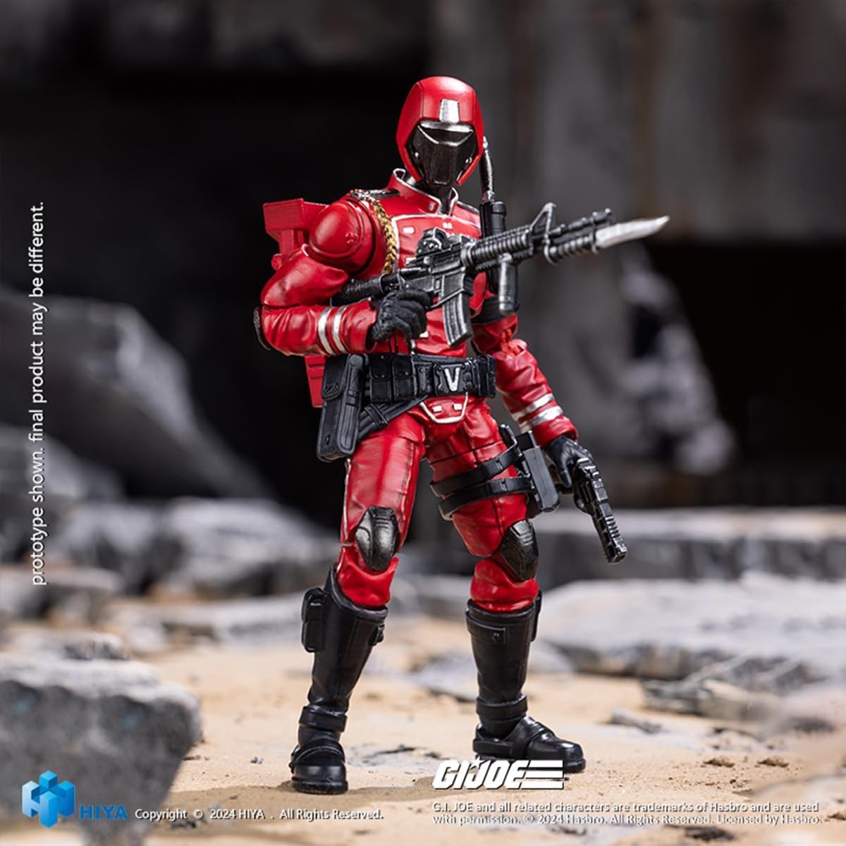 HIYA TOYS - Mini serie Exquisite 1/18 - G.I.Joe - Crimson Guard