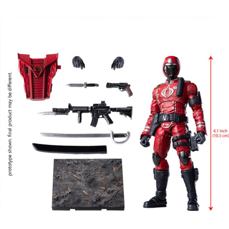 HIYA TOYS - Mini serie Exquisite 1/18 - G.I.Joe - Crimson Guard