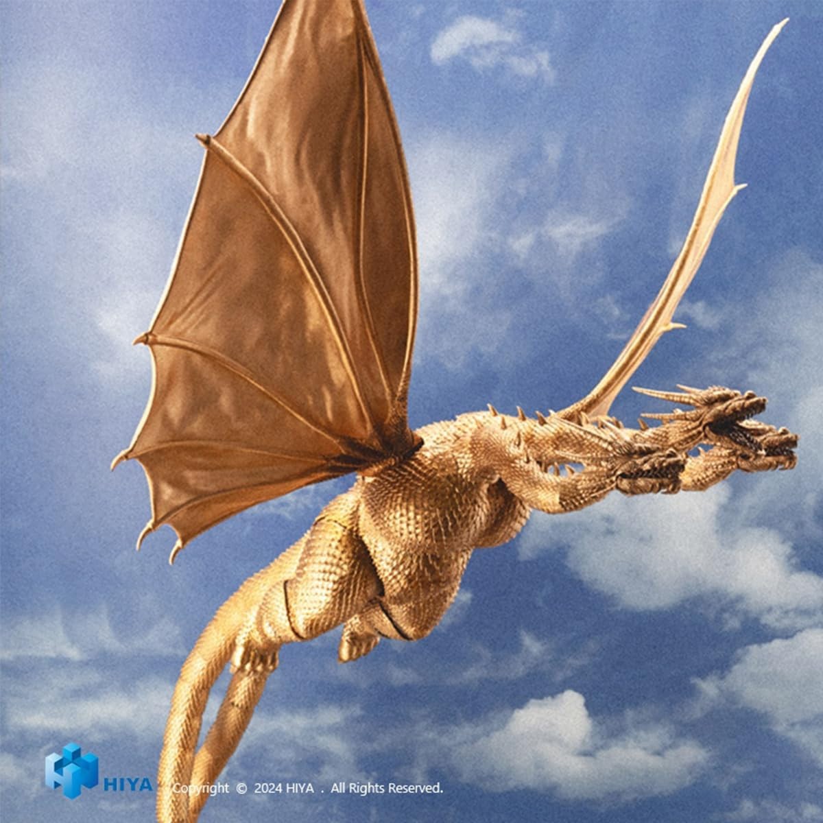 HIYA TOYS - Serie base squisita 1/12 - Godzilla vs. King Ghidorah (1991) - GHIDORAH