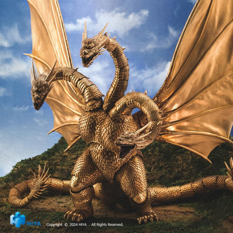 HIYA TOYS - Serie base squisita 1/12 - Godzilla vs. King Ghidorah (1991) - GHIDORAH