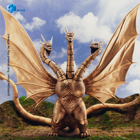 HIYA TOYS - Serie base squisita 1/12 - Godzilla vs. King Ghidorah (1991) - GHIDORAH