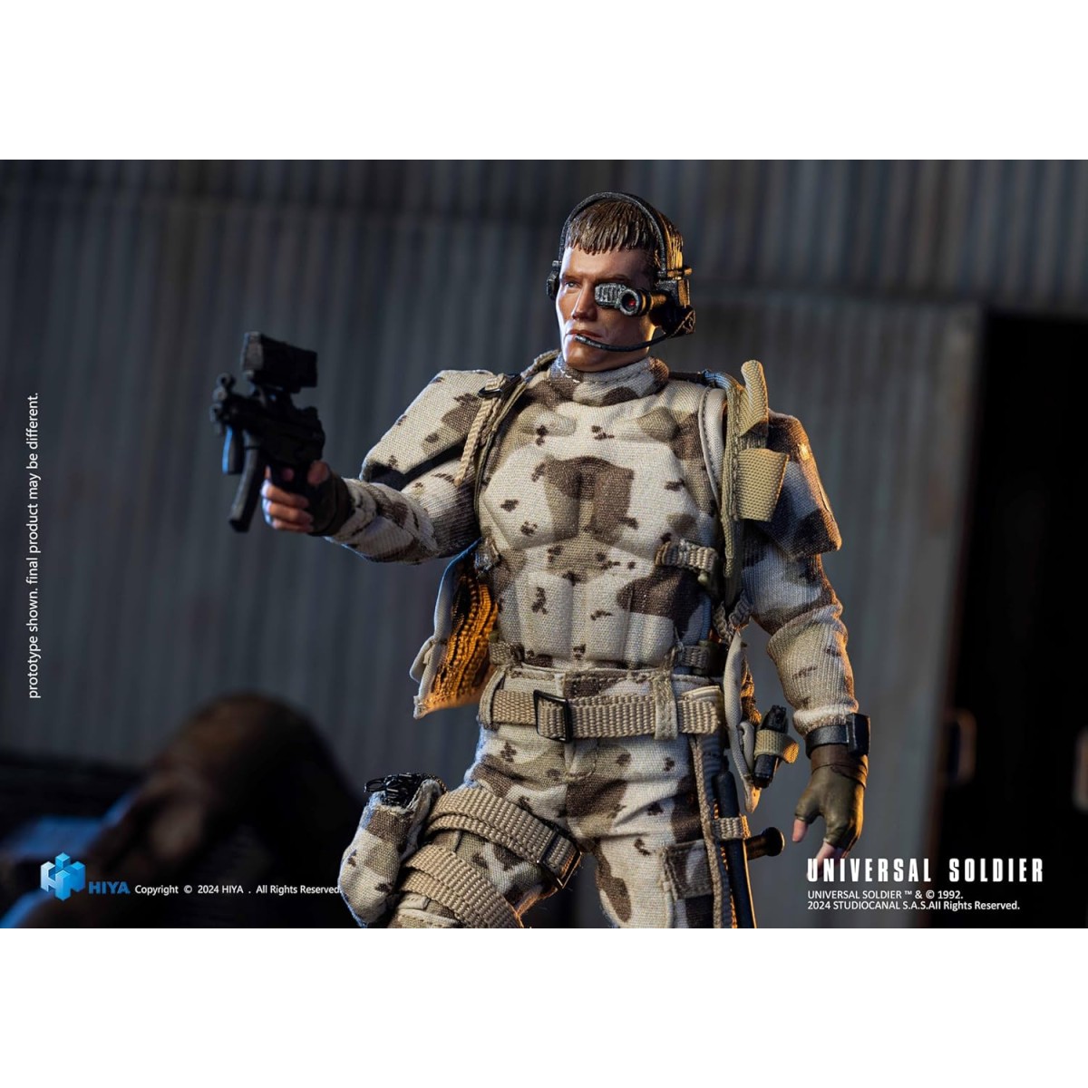 HIYA TOYS - Serie Exquisite Super 1/12 - Universal Soldier (1992) Andrew Scott