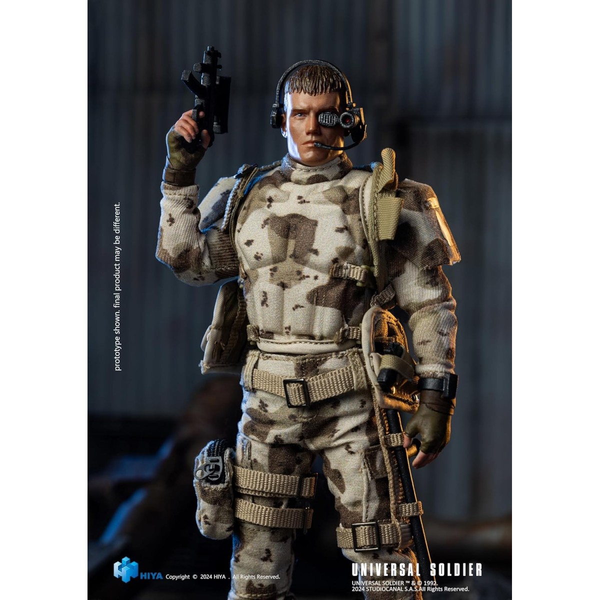 HIYA TOYS - Serie Exquisite Super 1/12 - Universal Soldier (1992) Andrew Scott