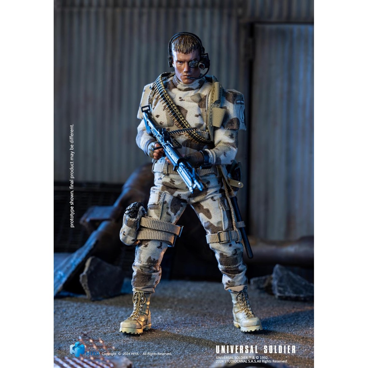 HIYA TOYS - Serie Exquisite Super 1/12 - Universal Soldier (1992) Andrew Scott