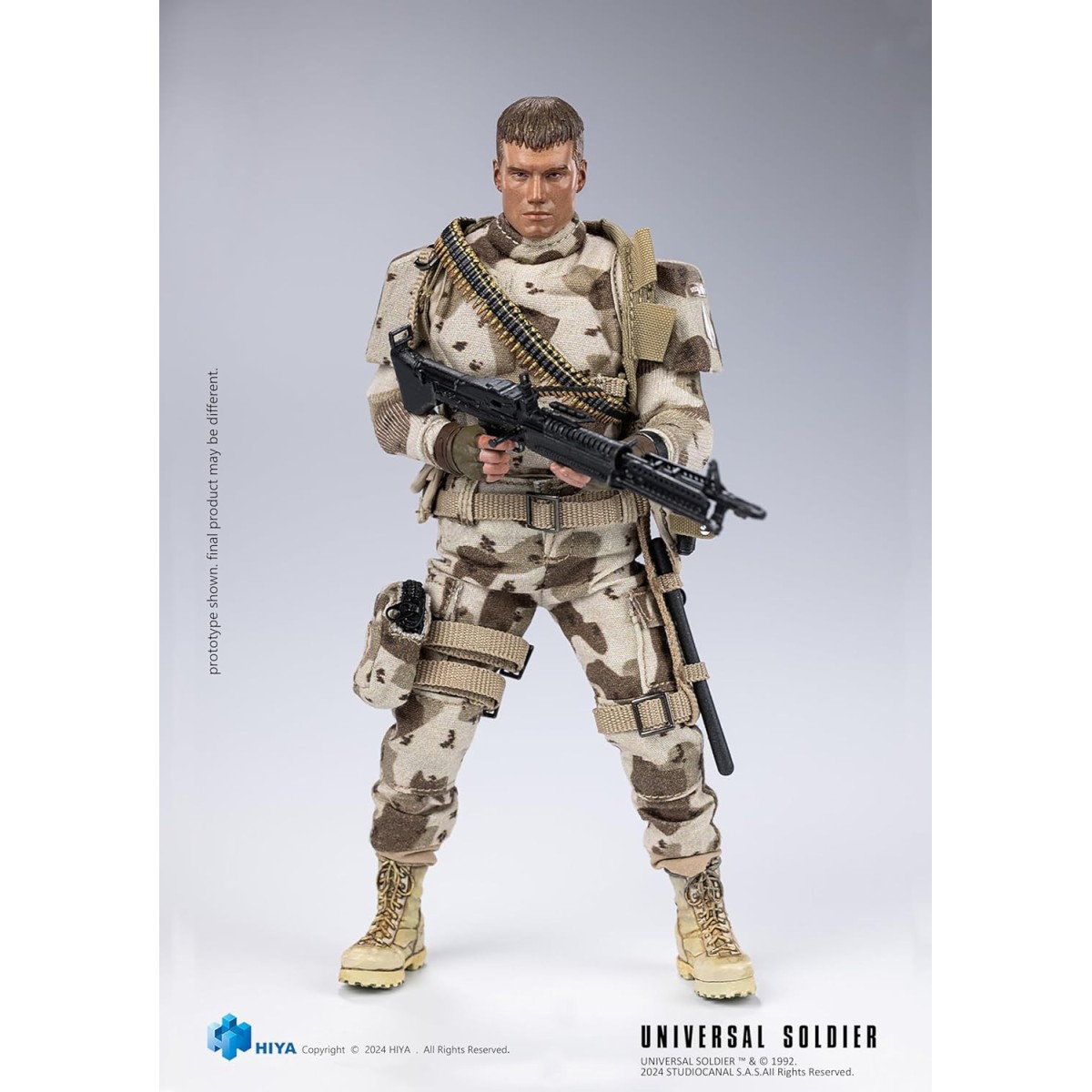 HIYA TOYS - Serie Exquisite Super 1/12 - Universal Soldier (1992) Andrew Scott