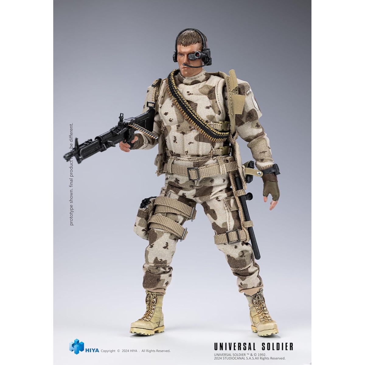 HIYA TOYS - Serie Exquisite Super 1/12 - Universal Soldier (1992) Andrew Scott
