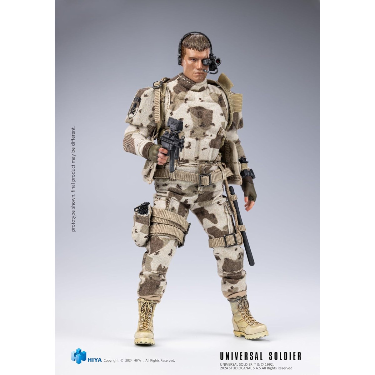 HIYA TOYS - Serie Exquisite Super 1/12 - Universal Soldier (1992) Andrew Scott