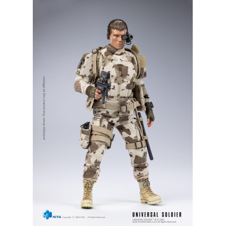 HIYA TOYS - Serie Exquisite Super 1/12 - Universal Soldier (1992) Andrew Scott