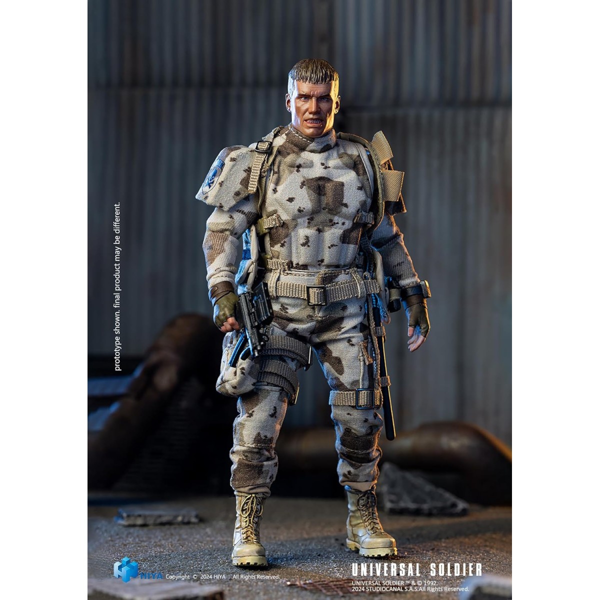 HIYA TOYS - Serie Exquisite Super 1/12 - Universal Soldier (1992) Andrew Scott