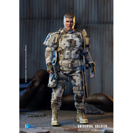 HIYA TOYS - Serie Exquisite Super 1/12 - Universal Soldier (1992) Andrew Scott