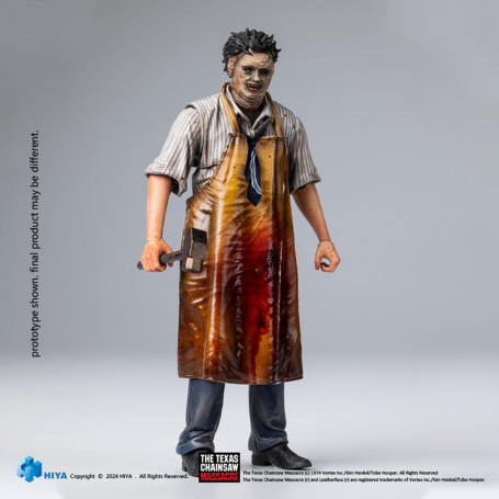 HIYA TOYS - Mini serie Exquisite 1/18 - Leatherface - Il massacro della motosega (1974)