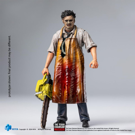 HIYA TOYS - Mini serie Exquisite 1/18 - Leatherface - Il massacro della motosega (1974)