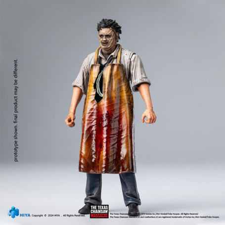 HIYA TOYS - Mini serie Exquisite 1/18 - Leatherface - Il massacro della motosega (1974)
