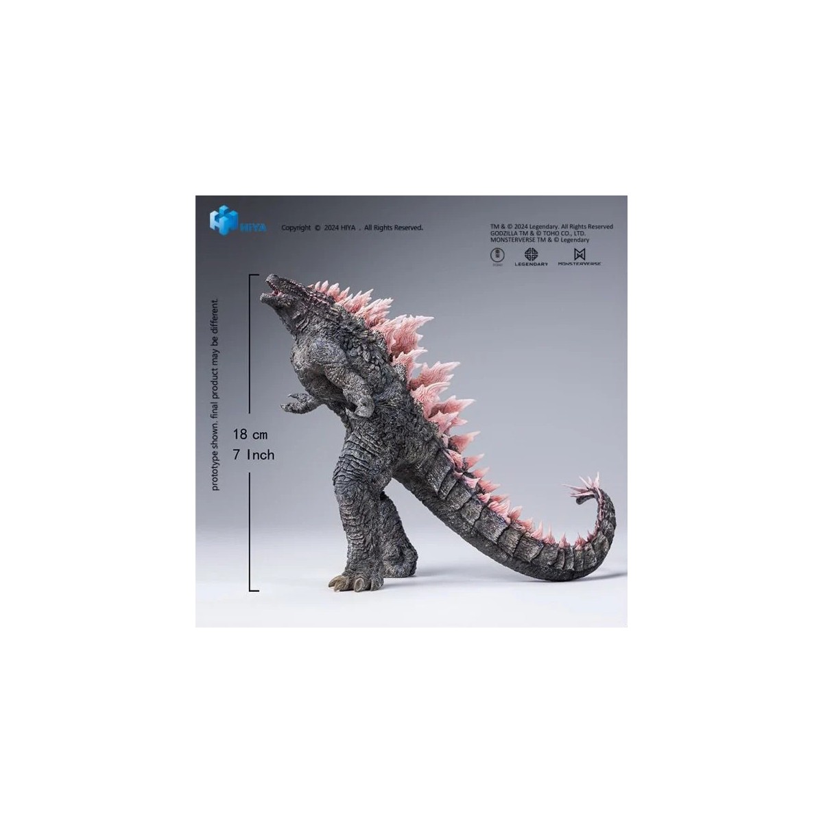 HIYA TOYS - Serie Stylist - Godzilla x Kong: Il nuovo impero (2024) - Godzilla Evoluto