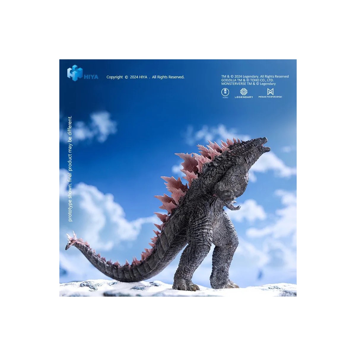 HIYA TOYS - Serie Stylist - Godzilla x Kong: Il nuovo impero (2024) - Godzilla Evoluto