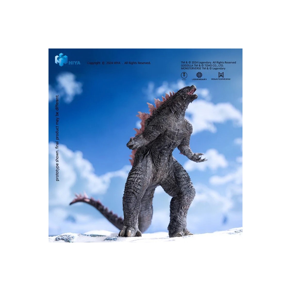 HIYA TOYS - Serie Stylist - Godzilla x Kong: Il nuovo impero (2024) - Godzilla Evoluto
