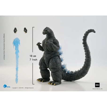 HIYA TOYS - Serie base squisita 1/12 - Godzilla vs King Ghidorah (1991) Versione Hokkaido a raggi di calore