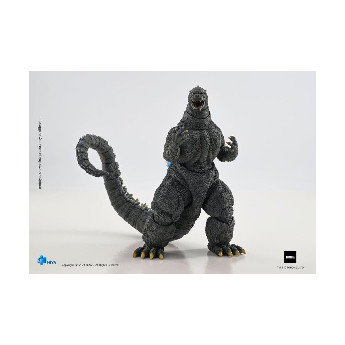 HIYA TOYS - Serie base squisita 1/12 - Godzilla vs King Ghidorah (1991) Versione Hokkaido a raggi di calore