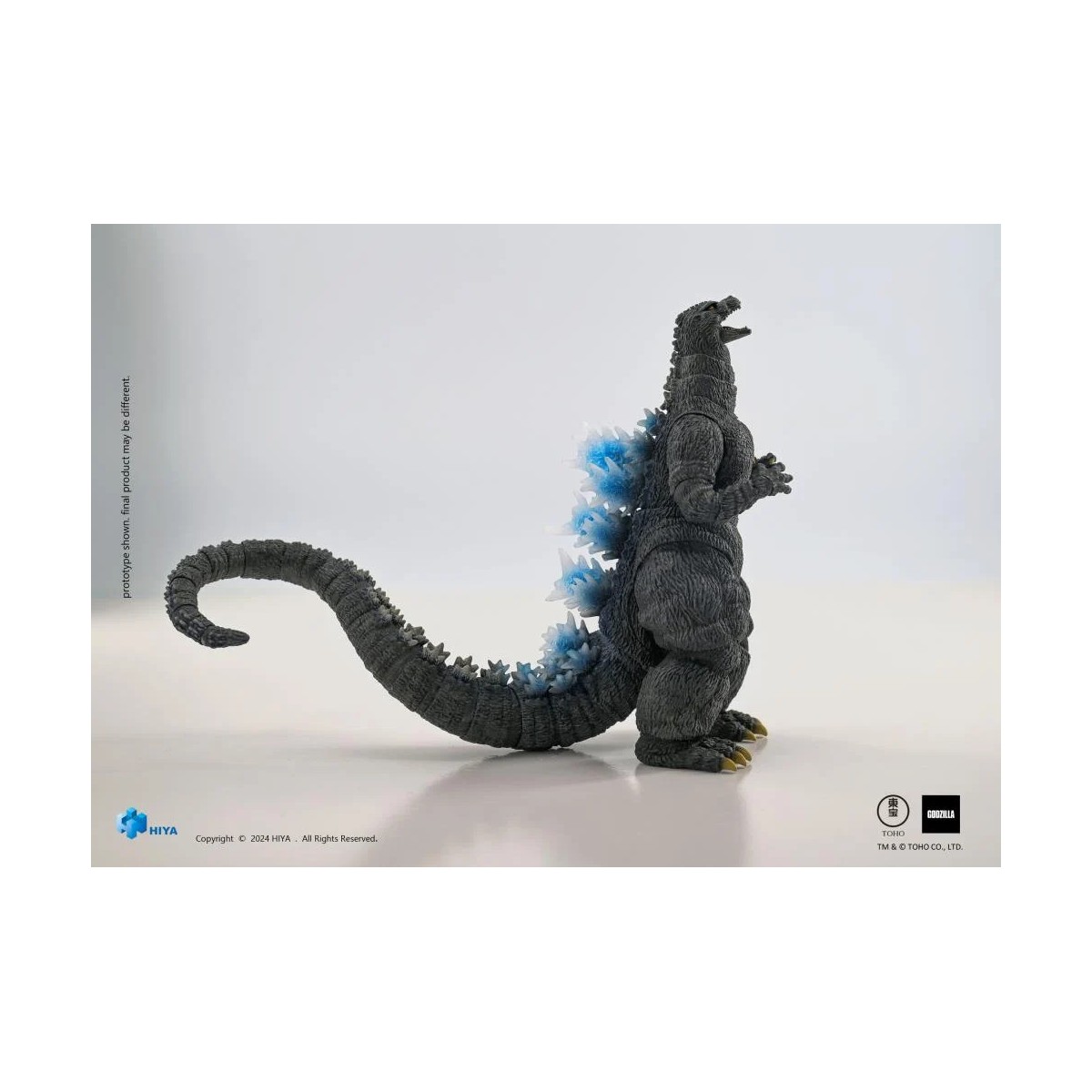 HIYA TOYS - Serie base squisita 1/12 - Godzilla vs King Ghidorah (1991) Versione Hokkaido a raggi di calore