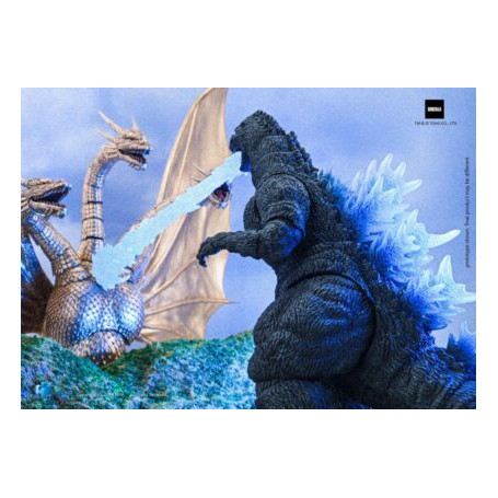 HIYA TOYS - Serie base squisita 1/12 - Godzilla vs King Ghidorah (1991) Versione Hokkaido a raggi di calore